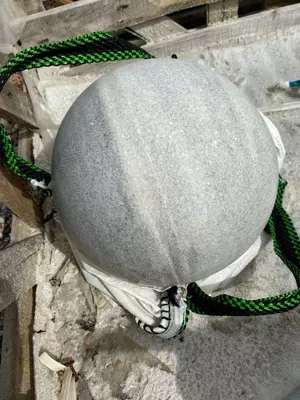 Sphère marbre